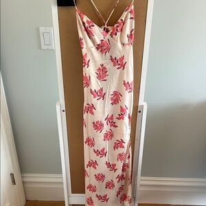 Floral Maxi Dress with Spaghetti Straps